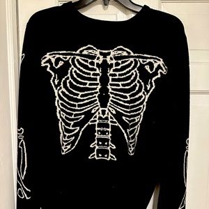 Fashion Nova Women’s Skeleton Sweater